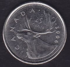 Kanada 25 Cent 2006