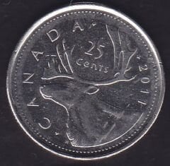 Kanada 25 Cent 2011