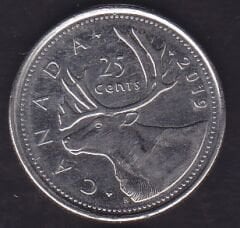 Kanada 25 Cent 2019