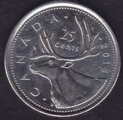 Kanada 25 Cent 2015