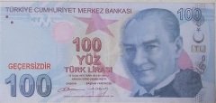 Geçersiz 100 Lira - Fantazi para