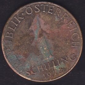 Avusturya 1 Şiling 1973