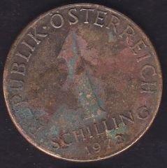 Avusturya 1 Şiling 1973