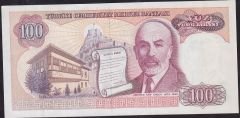 7.Emisyon 2.Tertip 100 Lira E10 335181 Çok Temiz