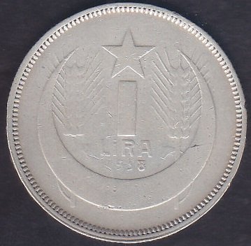 1938 YILI 1 LİRA GÜMÜŞ