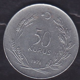 1971 YILI 50 KURUŞ