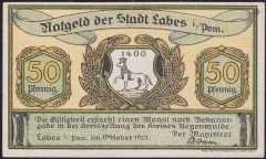Almanya 50 Pfennig Notgeld 1921 Çil