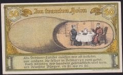 Almanya 50 Pfennig Notgeld 1921 Çil