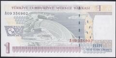 8.Emisyon 1 YTL A09 356902 Çil