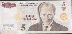 8.Emisyon 5 YTL G68 156595 Çok Temiz+