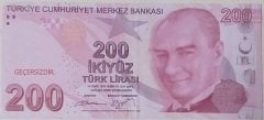 Geçersiz 200 Lira - Fantazi para