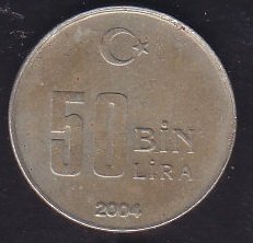 2004 Yılı 50 Bin Lira