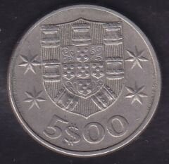 Portekiz 5 Escudos 1979