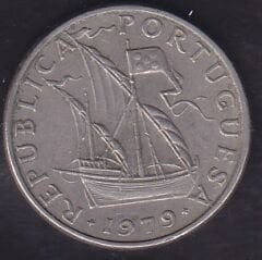 Portekiz 5 Escudos 1979