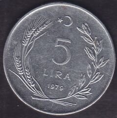 1979 Yılı 5 Lira