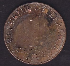 Avusturya 1 Şiling 1977