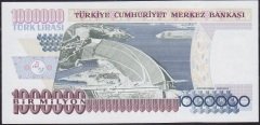 7.Emisyon 2.Tertip 1 000 000 Lira N37 899369 Çilaltı Çil