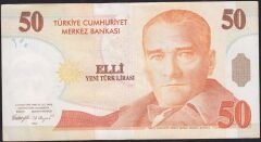 8.Emisyon 50 YTL G59 555149 Çok Temiz+