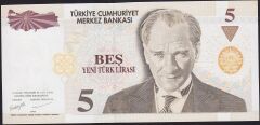 8.Emisyon 5 YTL C46 904383 Çilaltı Çil