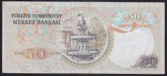 6.EMİSYON 1.TERTİP 50 LİRA C47 156612 ÇİLALTI