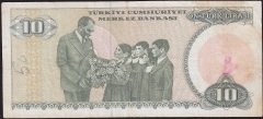 7.Emisyon 2.Tertip 10 Lira E19 649777 Çok Temiz