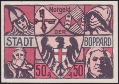 Almanya 50 Pfennig Notgeld 1921 Çil