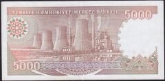 7.Emisyon 4.Tertip 5000 Lira G02 675709 Ççt Çilaltı