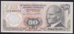 6.EMİSYON 1.TERTİP 50 LİRA C24 253879 ÇİLALTI ÇİL