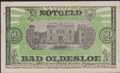 Almanya 50 Pfennig Notgeld 1921 Çil