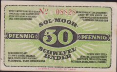 Almanya 50 Pfennig Notgeld 1921 Çil