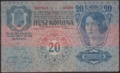Avusturya Macaristan 20 Kronen 1913 Çok Temiz+