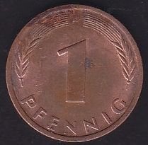 Almanya 1 Pfennig 1983 D