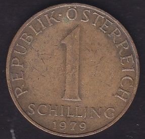 Avusturya 1 Şiling 1979