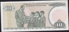 7.Emisyon 2.Tertip 10 Lira E16 463183 Çok Temiz +
