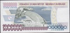 7.Emisyon 1.Tertip 1 000 000 Lira C32 959503 Çilaltı