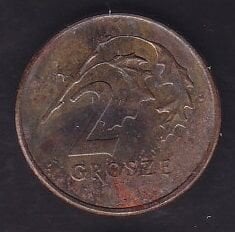 Polonya 2 Grosze 1999