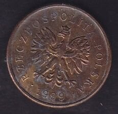 Polonya 2 Grosze 1999