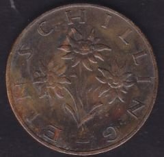 Avusturya 1 Şiling 1980