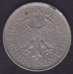 ALMANYA 1 MARK 1973 G SERİSİ ÇOK TEMİZ eski kağıt para değerleri