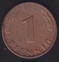 Almanya 1 Pfennig 1983 D