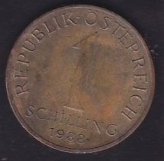 Avusturya 1 Şiling 1988