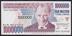 7.EMİSYON 1.TERTİP 1 000 000 LİRA A03 810960 ÇİLALTI ÇİL