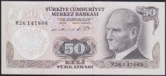 6.EMİSYON 1.TERTİP 50 LİRA H26 147866 ÇİLALTI ÇİL