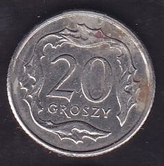 Polonya 20 Groszy 2013