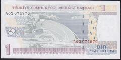 8.Emisyon 1 YTL A02 074970 Çilaltı Çil