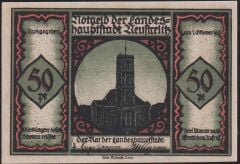 Almanya 50 Pfennig Notgeld 1921 Çil