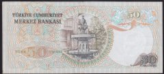 6.EMİSYON 1.TERTİP 50 LİRA B13 387985 ÇOK ÇOK TEMİZ