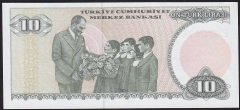 7.Emisyon 2.Tertip 10 Lira E10 247516 Çilaltı Çil