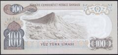 6.Emisyon 2.Tertip 100 Lira F76 128283 Çilaltı Çil