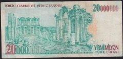 7.Emisyon 20 000 000 Lira A24 833892 Çok Temiz